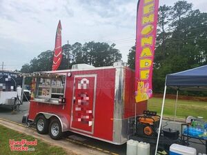 Preowned 2019 - 7' x 14' Concession Food Trailer | Mobile Food Unit.