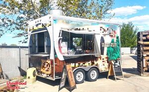 2014 8.5' x 14' Kitchen Food Concession Trailer with Fire Suppression System