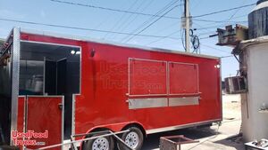 New - 2022 8.5' x 18' Kitchen Food Trailer | Concession Food Trailer.