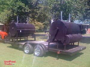 2003 Barbeque - BBQ -Southern Yankee Sytle Rotisserie Trailer