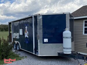 2017 Freedom 8.5' x 20' Food Concession Trailer / Mobile Kitchen with Porch.