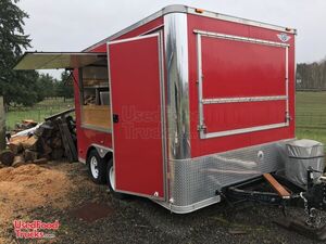 Very Nice 8' x 16' Mobile Kettle Corn Concession Trailer.