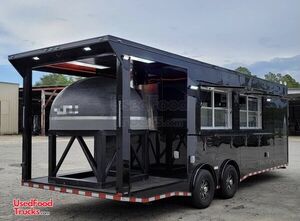 Sparkling 2021 - 8.5' x 20' Mobile Wood-Fired Pizza Trailer with Porch.
