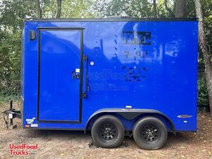 2023 - 7' x 12' Freedom Concession Trailer Unfinished Mobile Food Unit