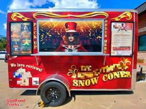 2023 - 6' x 12' Shaved Ice Concession Trailer | Snow Cone Trailer