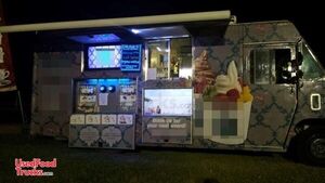 Texas Commercial Soft Serve Ice Cream FroYo Truck.