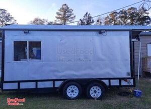 Basic Street Food Concession Trailer / Empty Mobile Vending Unit.