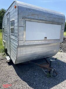 Vintage 1957 Oasis 6' x 10' Cute Concession Trailer / Retro Mobile Biz Unit