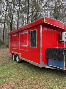 Like New - 2023 8.5' x 22' Kitchen Food Concession Trailer with Fire Suppression System