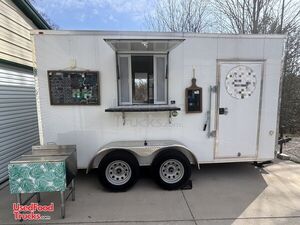 2023 7' x 14' Coffee and Beverage Concession Trailer Mobile Vending Unit
