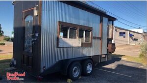 7' x 16.5' BBQ Concession Trailer with Porch