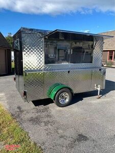 Compact 6' x 10' Mobile Food Concession Trailer with Pro-Fire System