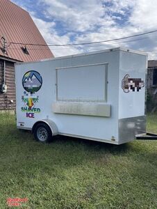 Preowned - 2021 6' x 12' Cargo Mate Shaved Ice Trailer.