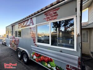 2015 8.5' x 25' Custom Built Pizza Trailer | Mobile Food Unit