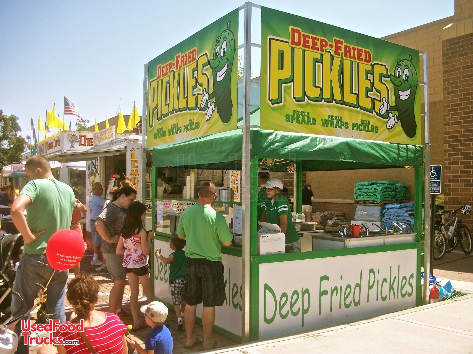 Deep Fried Pickle Stand with 10' Trailer