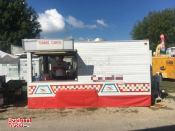 Turnkey Ready 8.5' x 15' Lil Cat Mobile Kitchen Unit/Used Food Concession Trailer