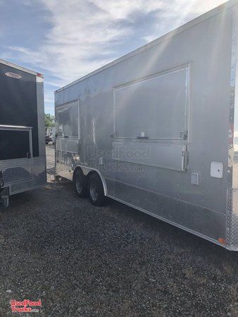Lightly Used 2014 - 8.5' x 20' Freedom Food Concession Trailer.