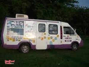 Ice Cream Vending Truck.