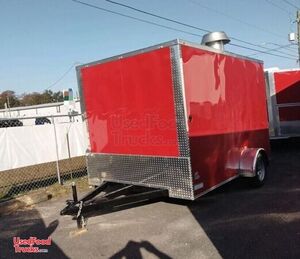 Brand New Ready To Go 2024 - 7' x 12' Mobile Food Concession Trailer