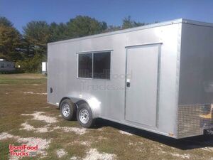 NEW 2025 Quality Cargo 7' x 16' Concession Trailer Ready to Go Mobile Food Unit