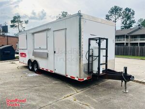 Permitted 2019 8' X 24' Pizza Food Trailer with Double Stack Lincoln Oven