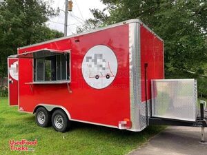 Fully-Equipped 2019 Freedom 8.5' x 16' Mobile Kitchen Food Trailer.