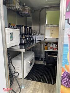 Slightly Used 2017 - 18' Smoothie and Shaved Ice Concession Trailer