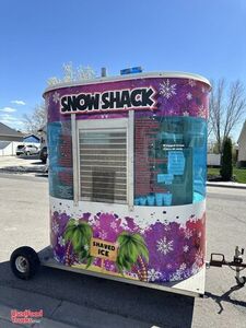 8' x 5' Snowie Shaved Ice Building 2013 Snowball Raspados Concession Stand Kiosk