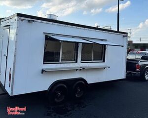 NEW - 2025 8' x 18' Kitchen Food Concession Trailer Mobile Vending Unit