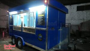 Brand New 2020 - 7' x 14' Food Concession Trailer / Commercial Mobile Kitchen.
