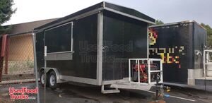 Lightly Used 2020 - 8' x 16' Mobile Kitchen Food Concession Trailer.