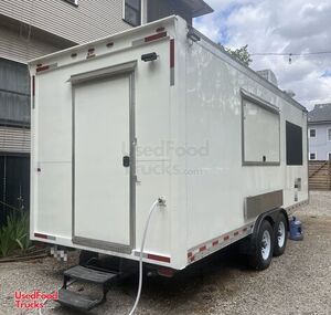 Fully Loaded 2022 8' x 20' Professional Kitchen Food Concession Trailer with Insignia.