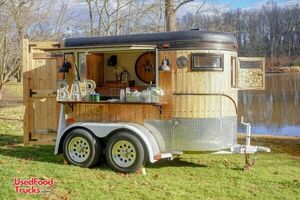 7' x 11.5' Turnbow Mobile Bar Trailer | Horse Trailer Concession Conversion