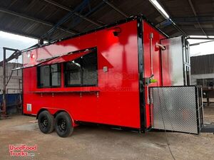 NEW - 2025 8' x 16' Kitchen Food Concession Trailer | Mobile Food Unit