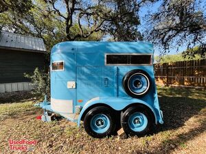 Remodeled 1978 5' x 9' Vintage 2-Horse Concession Trailer / Mobile Vending Unit