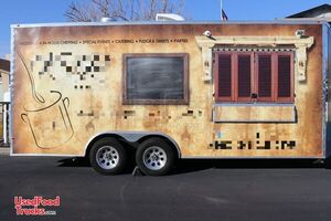 Fully Loaded 2019 8.5' x 23' Commercial Mobile Kitchen Food Vending Trailer.