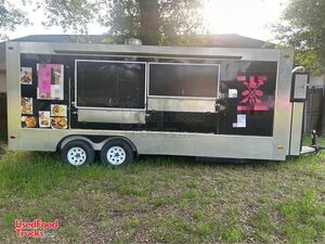 Lightly Used 2021 - 8.5' x 20' Mobile Kitchen Food Concession Trailer.