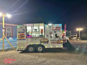 2021 8' x 14' Food Kitchen Concession Trailer Mobile Vending Unit
