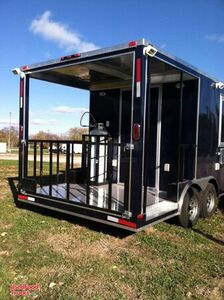 2015 - 17' x 8.5' Concession Trailer with 6' Smoker Porch