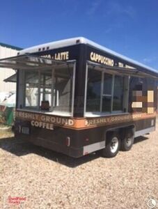 2003 Wells Cargo UT 8' x 18' Beverage and Coffee Concession Trailer.