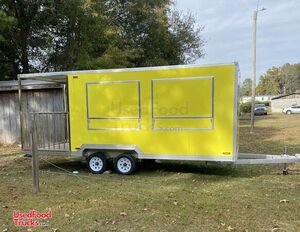 NEW - 2025 7' x 15' Empty Concession Trailer DIY Mobile Unit