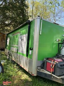 2017 8.5' x 24' Mobile Kitchen Food Concession Trailer with Bathroom