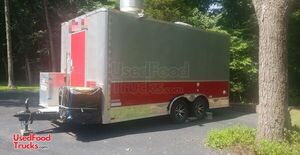 2015 8.5 x 16' Pizza Food  Concession Trailer with Pro-Fire Suppression