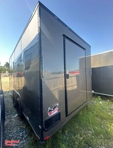 NEW - 8.5' x 16' Quality Cargo Concession Trailer | DIY Empty Trailer