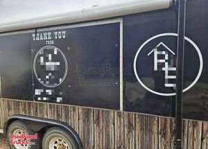 35' Kitchen Food Concession Trailer with Fire Suppression System + 14' Cargo Trailer