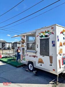 2021 7' x 12' Food Concession Trailer Mobile Vending Unit