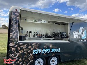 Well Equipped - 7' x 14'  Coffee/Espresso Trailer | Mobile Cafe Trailer