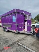 NEW Never Used- 2023 8' x 16' Mobile Kitchen Food Concession Trailer with Pro-Fire Suppression