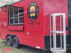 2021 8.5' x 16' Diamond Cargo Kitchen Food Trailer | Food Concession Trailer
