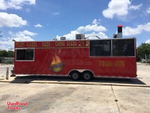 2016 - 8.5' x 30' BBQ Concession Trailer with Porch